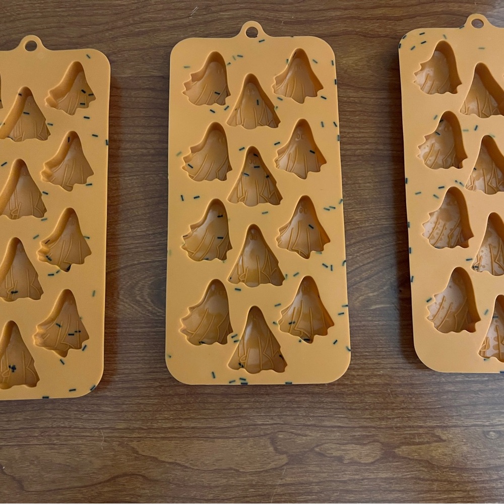 Orange Ghost Silicone Molds Set